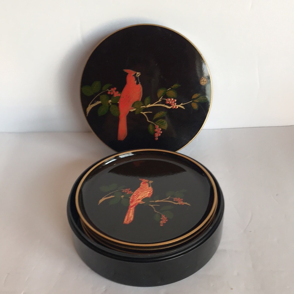 Otigari Lacquerware Coasters in Box